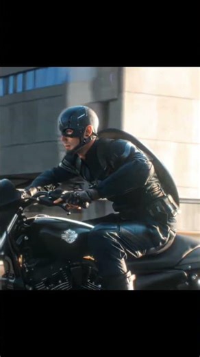 Captain America 🛵🔥 | Harley Ride Aura 😳 | Marvel Cinematic Edit