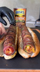 Bacon wrapped jalapeño cheese stuffed Hot Dogs 🌭 | Grillnation