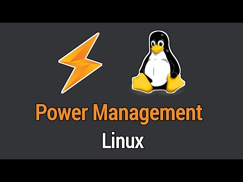 Power Management Guide for Linux | Linux tutorial