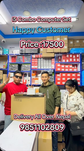 i5 computer combo set 17500 delivery all over nepal #computerset #i5combocomputerset #computersetup | Total It Center