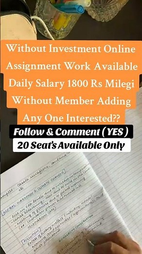 "Assignment Writing & Earning: Best Ways to Make Money Online"