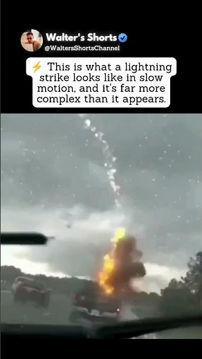 Lightning in Slow Motion Is Absolutely Incredible ⚡😱