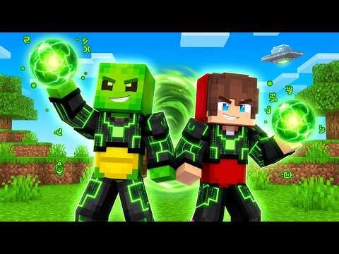 Mikey and JJ Found ALIEN Armor in Minecraft! (Maizen)