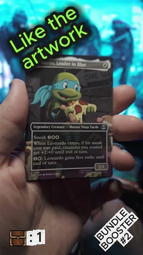 Vault Worthy Pull? MTG TURTLES TMNT Pack Opening Bundle Edition