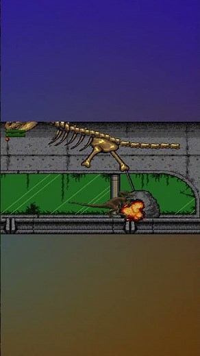 RAPTOR FINAL BOSS 🦖 Jurassic Park #shorts #sega #youtubeshorts
