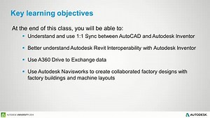Factory Design Suite: The Power is in the Workflow | Autodesk University