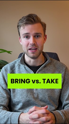 Understanding Bring vs. Take in English Grammar