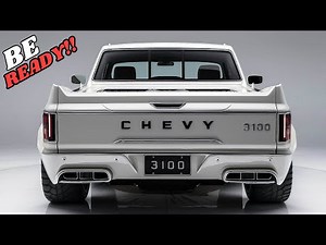 2025 Chevy 3100: The Perfect Blend of Vintage Style and Advanced Tech!”