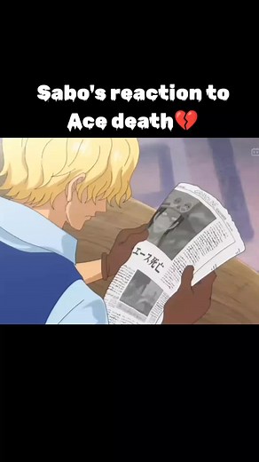 Sabo's Heartbreaking Reaction to Ace's Death in One Piece