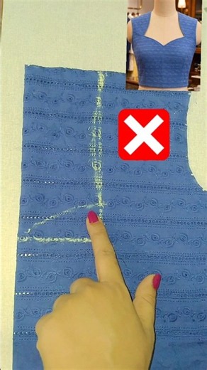 Perfect Shape+Sweet Heart Neck Design Cutting #sewingtutorial #neckdesign #sewing #viral