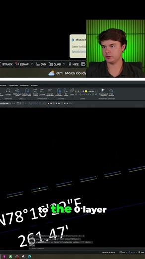 BricsCAD Wireframing: Setting Building Setback & Landscape Constraints #shorts