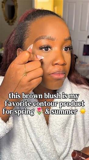 This Brown blush will surprise you…. WOC Makeup ✨