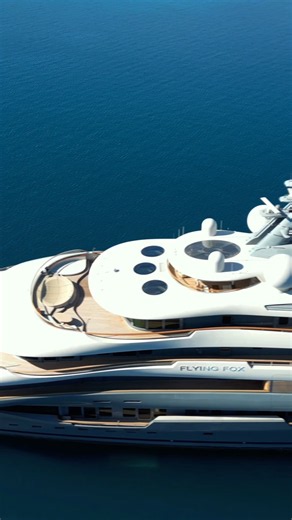 SuperYacht FLYING FOX before the refit 🛥️ #superyacht #flyingfox