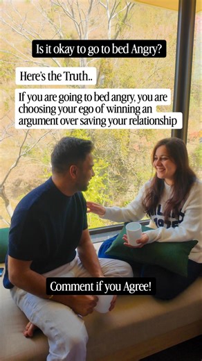 Is it okay to go to bed Angry? #shorts #relationship