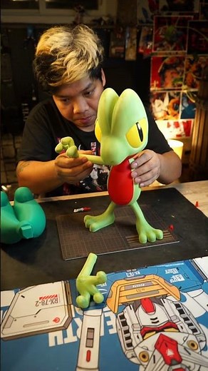 Treecko pokemon 3d print and build! Simple yet fun build! Are you a fan of pokemon series?