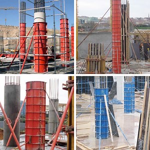 [Hot Item] Construction Round Column Steel Formwork