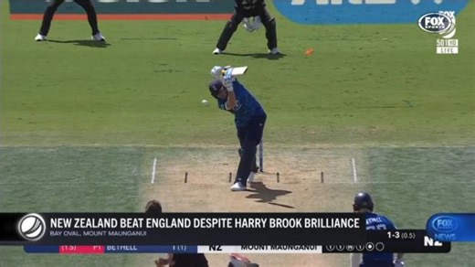 NZ beat England despite Brook brilliance