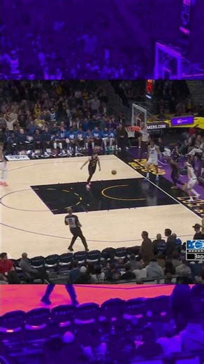 LeBron to Reaves BACK to LeBron?! 🤯 Showtime Alley-Oop!