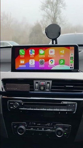 Installing an Android Screen in a BMW X1 with Apple CarPlay! #bmwx1 #f48 #carplay #androidscreen