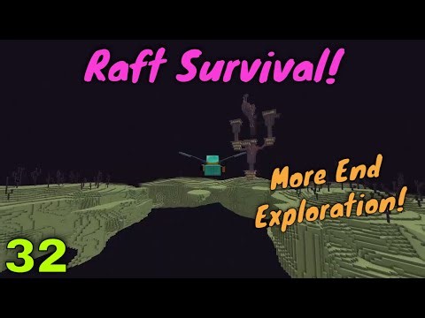 Alone at Sea - Minecraft Raft Survival Episode 32