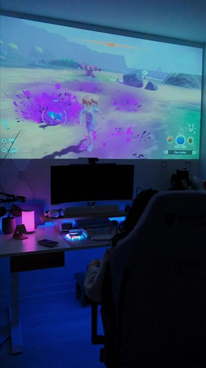 Ultimate Gaming Setup with AAXA P7 Mini Projector
