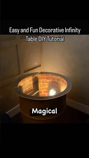 How to make an infinity table #DIY 🔨🔨 #tutorial 🔨🔩