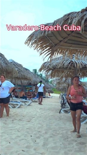 Varadero Cuba beach walk #travel #travelvideo #vlog