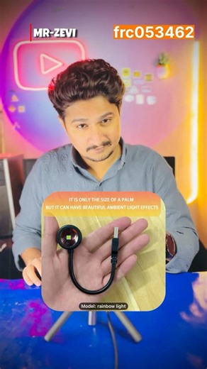 Affordable Mini USB RGB Mood Light from Temu