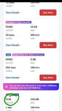 Airtel International Roaming Packs 2025 | ₹648, ₹798, ₹1098, ₹2998 & In-Flight Plans Explained!