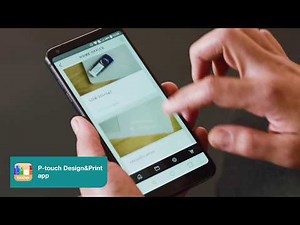 Brother P-touch Design&Print app for the P-touch CUBE and CUBE Plus label printers