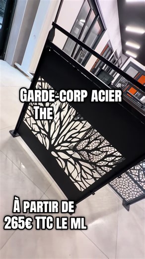 🔩 Garde-corps en acier – Fabrication rapide en 2 semaines Optez pour un garde-corps en acier robuste, élégant et entièrement personnalisé selon vos envies. Nous réalisons votre projet 100 % sur mesure, sans supplément de prix sur le choix du modèle ou de la couleur. ✅ Personnalisation totale : design et teinte au même tarif ✅ Hauteur standard : 1100 mm ✅ Tarif : 265 € TTC le mètre linéaire ✅ Compatible pour balcon, terrasse et escalier ✅ Peinture thermolaquée ultra résistante (intempéries, choc
