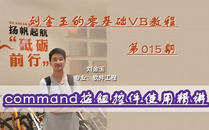 零基础VB教程015期：command按钮控件使用精讲【自动打字案例】