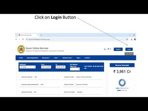 How to apply online for an Encumbrance certificate (EC) ನಮೂನೆ 15 ಕ್ಕೆ ಒನ್ಲೈನ್ ಅರ್ಜಿ ಸಲ್ಲಿಸುವ ವಿಧಾನ.