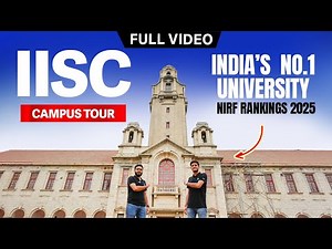 🎉 The wait is finally over! | IISc Full Campus Tour | Jay Bansal | Sriniwas Paliwal | The ML Hub