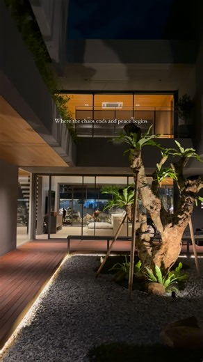 Ar. Mahadiyanto, IAI | Where the chaos ends and peace begins Architect : @atelierbertiga Contractor : @tumbuh_konstruksi | Instagram