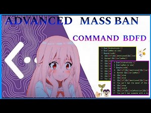 ADVANCED MASS BAN COMMAND | BDFD TUTORIAL | MASS BAN | Bot Designer