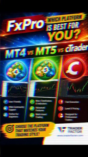 👉 MT4 vs MT5 vs cTrader: FxPro Account Types Explained
