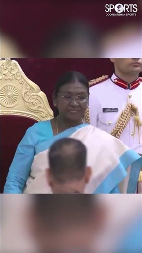 Paralympic Gold medallist Praveen Kumar received Padma Shri Award