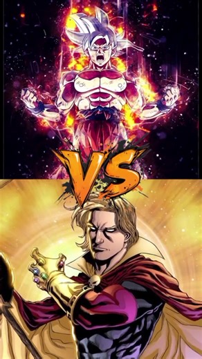 Goku vs Adam Warlock: Epic Showdown