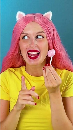 From Gum To Lollipop In Seconds! 🍭✨ #shorts #viral #funny