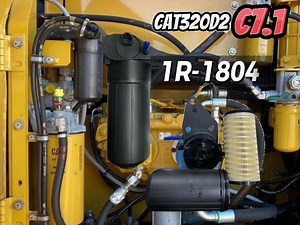 CAT320D2 C7.1 Fuel Auto Pump & Filter Installation Guide