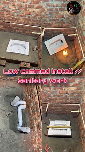 Low commed install // sanitary work // ল কমট বসানোর কাজ // pvc pipe fittings // electric mix ltd #viralvideoシ #facebookviral #upvc #pan #viral #pvc #short #flowers #Flash #mixer | Electric mix Ltd