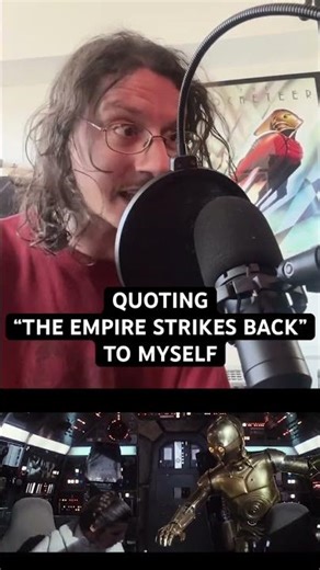 Quoting #TheEmpireStrikesBack to myself. #starwars #reenactment