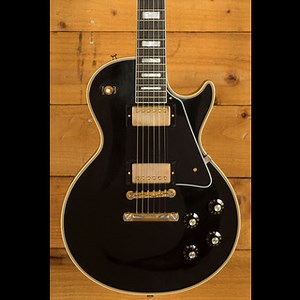Gibson Custom Murphy Lab 1968 Les Paul Custom Reissue Ebony - Ultra Light Aged