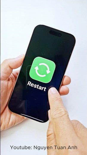 Create restart app on iphone