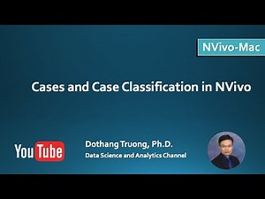 NVivo R1 (Mac)- Cases and case classification