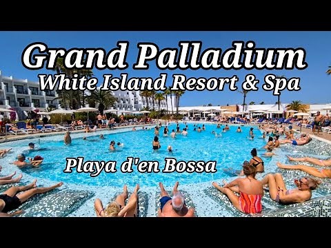 Inside Ibiza’s Best All-Inclusive Beach Resort | Grand Palladium White Island + Spa Tour 2025