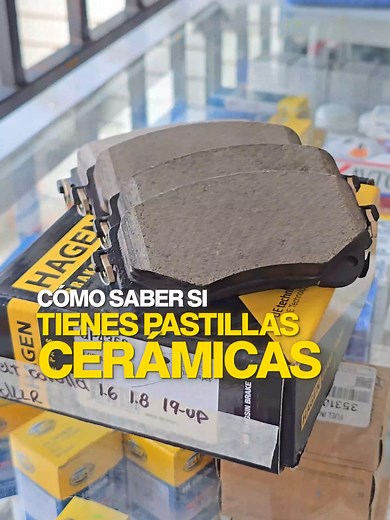 🚗 Te pueden vender pastillas “cerámicas”… y no serlo. 👀 ¿Seguro que las tuyas sí son originales? #mecanica #limaperu #repuestos