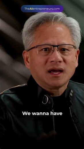 Why Nvidia's CEO Refuses To Panic About AI