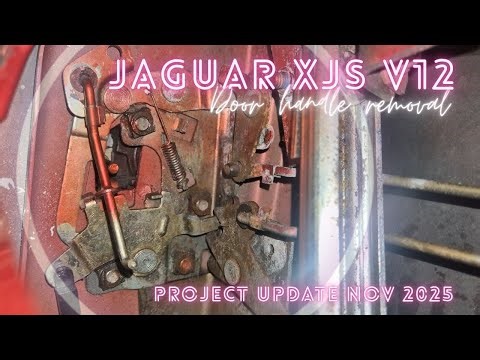 Jaguar XJS V12 Facelift 1994 door handle removal, and a few other things.